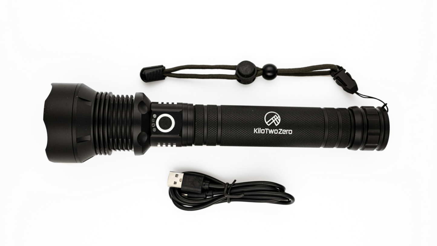 Guardian 2.0 Ultra Bright Rechargeable LED Tactical Flashlight